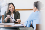 Credit Counselor Meeting with Individual